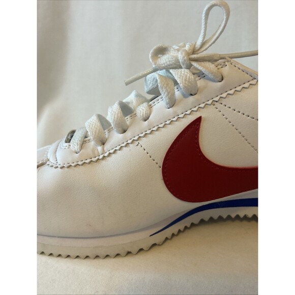Nike Cortez White With Varsity Red Swoosh Varsity Blue Sz 8.5 main image 16